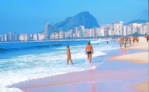 BRAZIL_8 The fabled Copacabana Beach in Rio is truly glorious, despite being backdropped by endless high-rises.