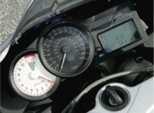 2005 BMW K1200S overlapping tach and speedo 2005 BMW K1200S overlapping tach and speedo