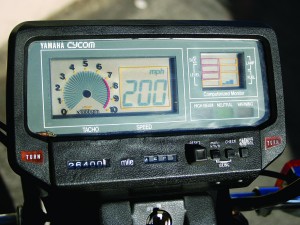 1982 Yamaha XV920 Virago gears.