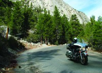 Riding the twists and turns of the mountain roads in the challenging Montana Rockies.