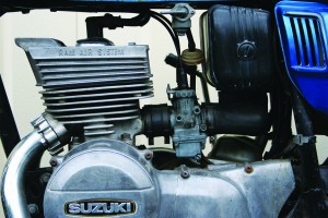 web-IMG_4144 1973 Suzuki GT185 Adventurer engine.
