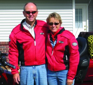 19 Steve and Teresa Ready to Leave Steve and Teresa, ready to leave from home in Grand Rapids, Michigan.