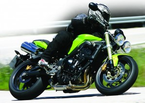 The Street Triple offers all the fun of the Daytona 675, in a more comfortable package.