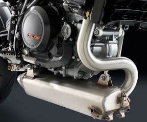 New-for-’08 underslung exhaust