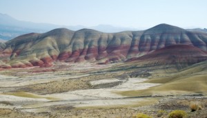 Oregon-Motorcycle Touring-Coker-2 Mountains east of Condon, OR