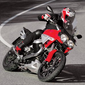 The Moto Guzzi Stelvio is named after a pass in Italy with 84 hairpins.