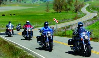 Harley-Davidson Heritage Softail Classic, Honda VTX1800T, Kawasaki Vulcan 2000 Classic LT, Star Motorcycles Stratoliner S, Suzuki C109RT
