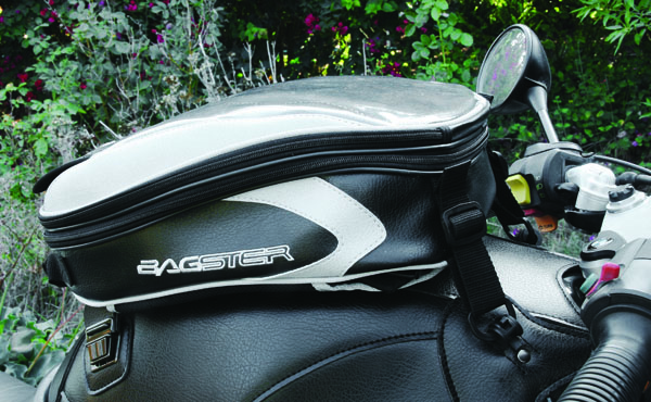 Bagster Minea Motorcycle Tank Bag and Tank Protector Review 