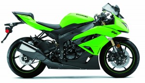 2009 Kawasaki Ninja ZX-6R.