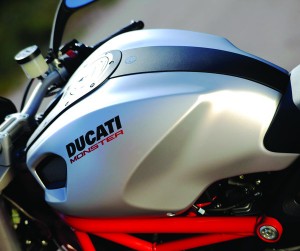 WEB-26 Smallish 3.8-gallon tank limits overall range, but tame your wrist and you can still ride more than 140 miles.