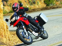 The 2009 BMW G650GS also has the lowest seat height of any of the adventure touring-type bikes at 30.7 inches, and a $175 optional Low Suspension kit drops it to just 29.5 inches.