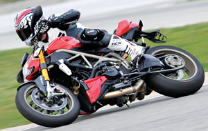 On the track at Ascari Race Resort in Ronda, Spain.