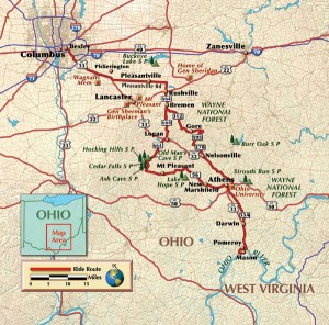 Route map.