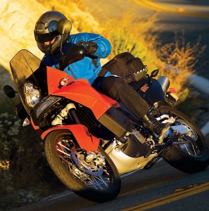 2007 KTM 990 Adventure action