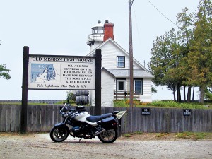 Michigan Motorcycle Rides: The Old Mission Lighthouse The Old Mission Lighthouse in Michigan