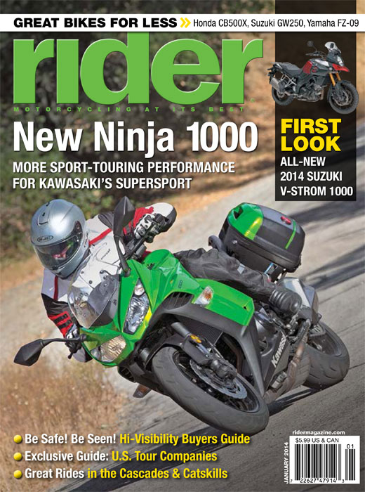 Rider Cover January 2014 Rider Cover January 2014