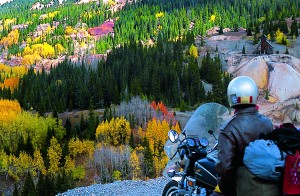 Overlooking the color changes near Durango.