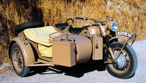 web-Sidecars_10 This 1943 BMW R75 is an example of military sidecar outfits in World War II.
