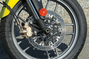 2011 Triumph Tiger 800 front wheel