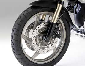 BMW R1200GS front wheel