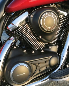 2011 Kawasaki Vulcan Vaquero engine