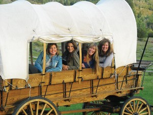 Wagon at Linn Canyon Ranch