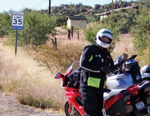 Author Michaud in Skull Valley