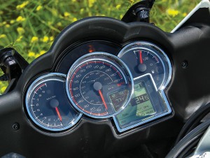 Gauges 2011 Moto Guzzi Norge GT 8V gauges