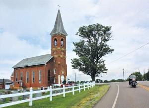 St. John's church, located in Churchtown, Ohio
