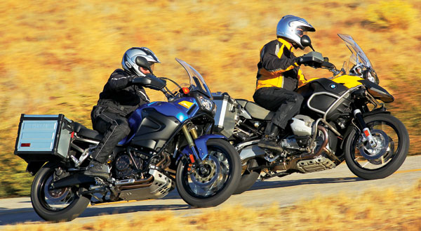 2012 Yamaha Super T n r and 2011 BMW R1200GS Adventure 2012 Yamaha Super T n r and 2011 BMW R1200GS Adventure