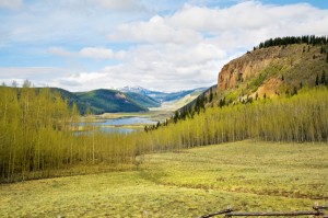 Mountain valleys in Utah and Colorado