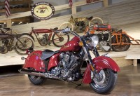 This 2012 Indian Chief Classic will be given away to one lucky supporter of the National Motorcycle Museum.