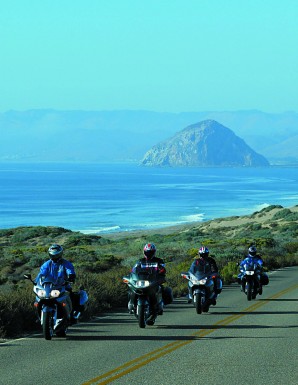 We take the coolest sport tourers on a hot trot. The 2003 BMW K1200GT ABS, 2003 BMW R1150RT ABS, 2003 Honda ST1300 ABS and the 2004 Yamaha FJR1300 ABS
