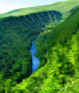 Pine Creek Gorge, Pennsylvania Pine Creek Gorge is often referred to as the Grand Canyon of Pennsylvania.