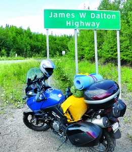 Eighty-one miles north of Fairbanks is the beginning of the Dalton Highway.