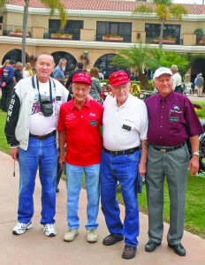 WEB-Kretz, Hill, Tuman, Klamfoth Ed Kretz, Jr, Bobby Hill, Bill Tuman and Dick Klamfoth. Hill and Tuman along with Ernie Beckman, were the original Indian Wrecking Crew. When they unloaded bikes, the Harley riders were in for trouble. All four men are AMA Hall of Famers.