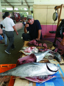 YELLOWFIN MARKET-WEB Is the ahi fresh? It was swimming in the Pacific in the morning, and was swimming in soy sauce and wasabi by dinner.