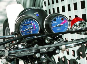 1976 Honda XL350 K2 gauges.