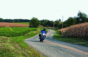 web-backgroundp38 How to turn a half-day ride to Indianapolis into a two-day tour: choose roads like these.