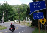 “I wonder where that road goes?” (Won’t take long to find out!) (Photo by Scott A. Williams)