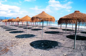 Our group put the season’s first boot prints on this Mediterranean beach.