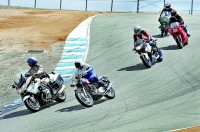 On a parade lap at Laguna Seca raceway one is not supposed to pass the CHP officer leading the group—although it is a temptation as one drops into the Corkscrew.
