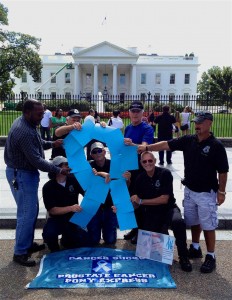 The public knows all about pink ribbons for breast cancer, which is great. Now it?s time to learn about blue ribbons for prostate cancer. (Photo courtesy PCAP)