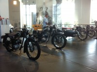 Motorcycles at the Audi Museum