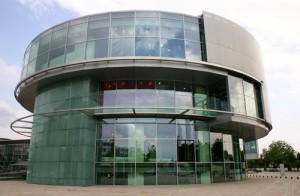 The Audi Museum is located at the company's headquarters in Ingolstadt, Germany.