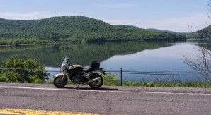 The Catskill Mountain region of New York State is home to green mountains, blue water and great motorcycle riding.