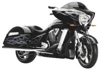 2013 Cross Country in Midnight Metallic Flame Factory Custom Paint