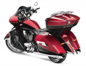 15thAnniv_13_Rear3Q Rear view of the 15th Anniversary Cross Country Tour Limited Edition.