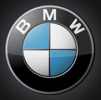 Bmw Logo On Black Background
