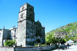 The Mission at San Javier was started in 1699, and has been restored.